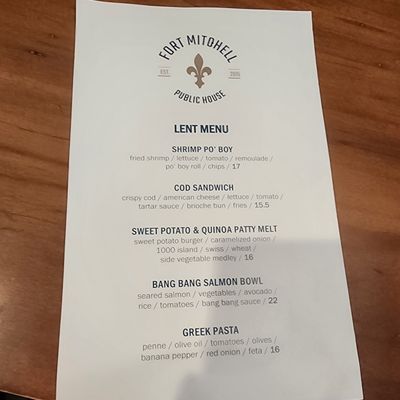 Menu photo 4 Fort Mitchell Public House Bar and Grill Fort Mitchell, KY