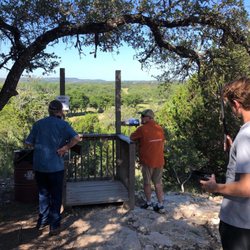 Joshua Creek Ranch - Taking a moment to enjoy the views from the beautiful sporting clays course