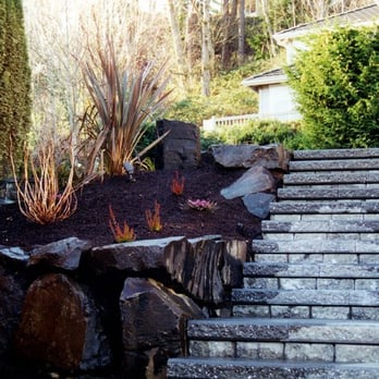 Avalon Northwest Landscape - steps leading up to a house - Landscape Architects or Designers Near Me - Seattle, Washington