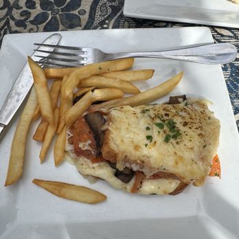 PortaBella - Vegetarian Croque Monsieur Lunch - Mediterranean Near Me - Carmel, California