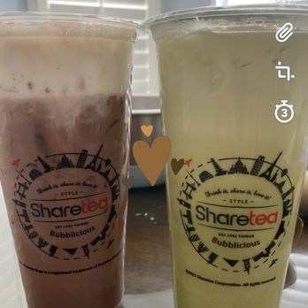 Sharetea - Cocoa Creama & Matcha Milk Tea w/NO red bean - Coffee & Tea Near Me - Chino Hills, California Sharetea - Cocoa Creama & Matcha Milk Tea w/NO red bean - Coffee & Tea Near Me - Chino Hills, California