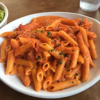 Franco's Italian Restaurant - Penne Vodka: heavy on the sauce but well cooked and flavorful. One entree is 3-4 portions - Italian Near Me - Henrico, Virginia