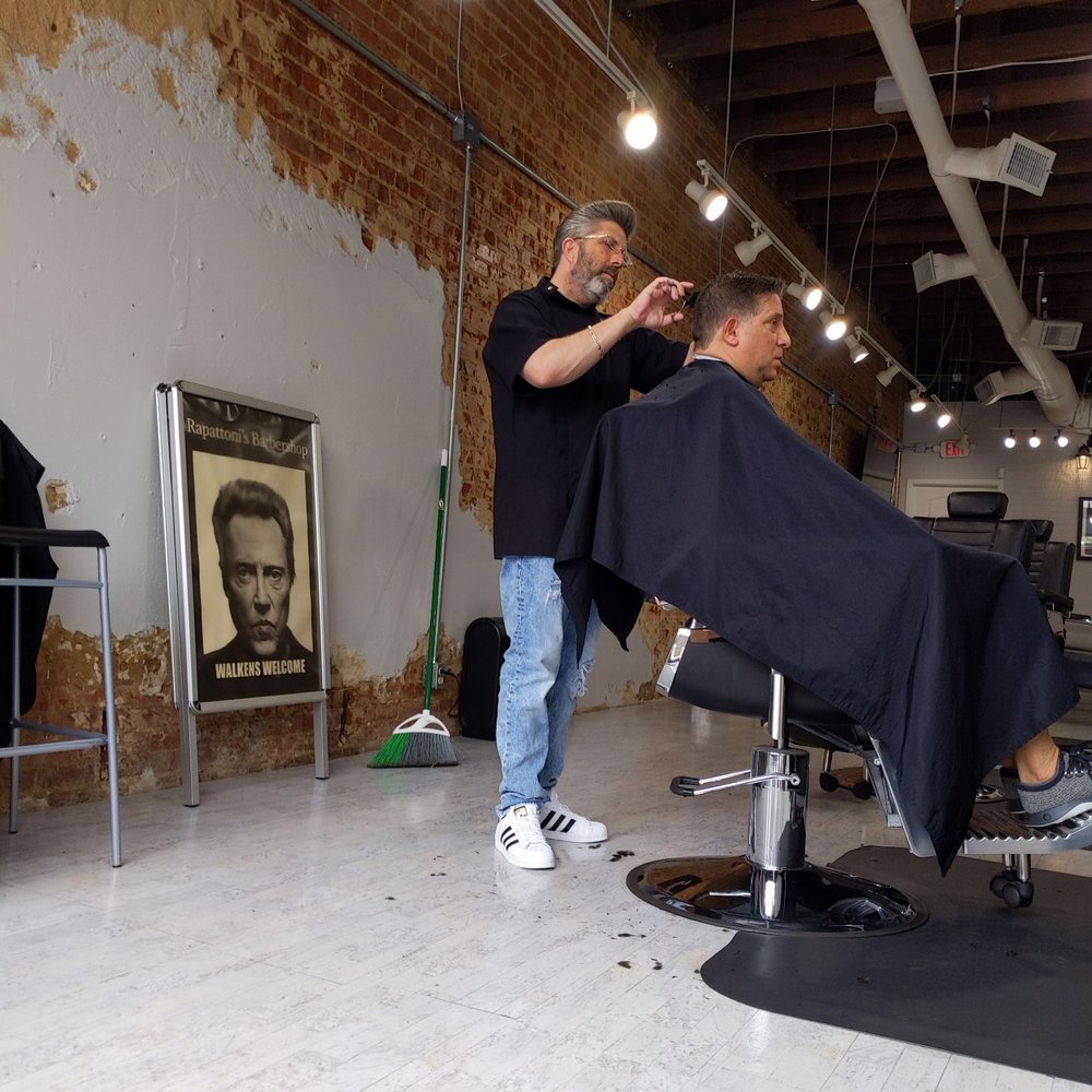 Rapattonis Barbershop - Michael opened in the heat of Pandemic last August 2020. Still building his business. Nice guy - Barbers Near Me - Plano, Texas Rapattonis Barbershop - Michael opened in the heat of Pandemic last August 2020. Still building his business. Nice guy - Barbers Near Me - Plano, Texas