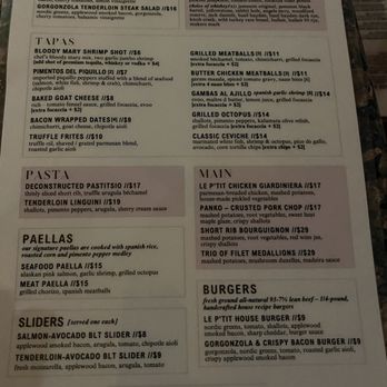 Le P'tit Fusion Tapas and Bar - Menu - Tapas/Small Plates Near Me - Bartlett, Illinois
