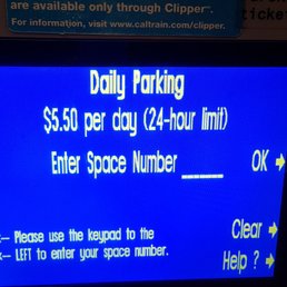 Daily parking 5.5 a day Daily parking 5.5 a day