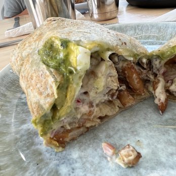 Toast Kitchen & Bakery - Sisig burrito (closer look) - Breakfast & Brunch Near Me - Tustin, California