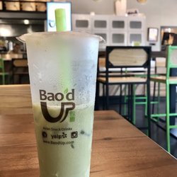 Bao'd Up - Sunset Valley - Matcha Bubble Tea