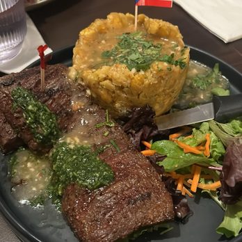 Boriken Restaurant & Bar - Skirt Steak Mofongo - Puerto Rican Near Me - Staten Island, New York