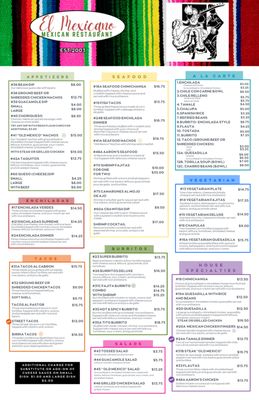Menu photo 2 El Mexicano New Iberia, LA Menu photo 2 El Mexicano New Iberia, LA