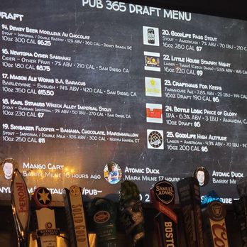 Pub 365 - Brews for March 2024 - Beer Bar Near Me - Las Vegas, Nevada