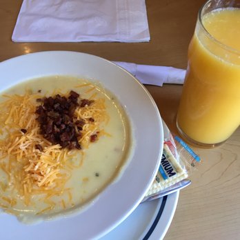 IHOP - Creamy potato soup and orange juice - Breakfast & Brunch Near Me - Monterey Park, California IHOP - Creamy potato soup and orange juice - Breakfast & Brunch Near Me - Monterey Park, California