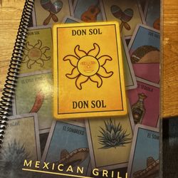 Don Sol - Menu