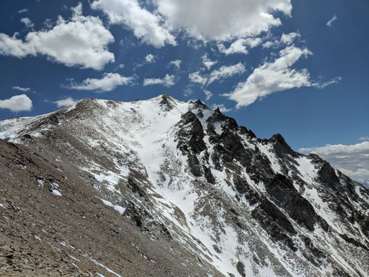 Boundary Peak by null