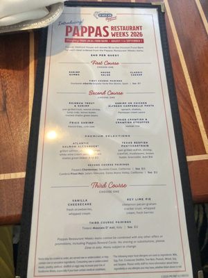 Menu photo 1 Pappas Seafood House Webster, TX Menu photo 1 Pappas Seafood House Webster, TX