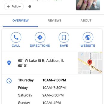 Nia Modern Nails Salon - Google - Nail Salons Near Me - Addison, Illinois