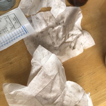 Lil'Bits - The dirty wet wipes from cleaning the table, salt & pepper containers and syrup jar! - American Near Me - Grover Beach, California Lil'Bits - The dirty wet wipes from cleaning the table, salt & pepper containers and syrup jar! - American Near Me - Grover Beach, California