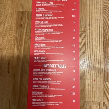DonerG - Menu - Mediterranean Near Me - Irvine, California DonerG - Menu - Mediterranean Near Me - Irvine, California