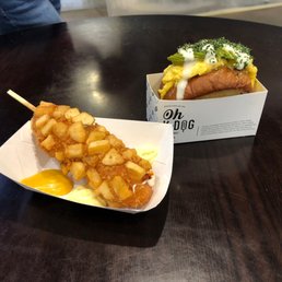 Potato Mozzarella Dog