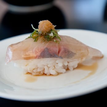 Echigo - Shima Aji Nigiri - Sushi Bars Near Me - Los Angeles, California Echigo - Shima Aji Nigiri - Sushi Bars Near Me - Los Angeles, California