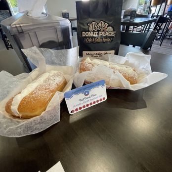 That Donut Place - Treat time was couple vanilla long horns & cold brew. - Donuts Near Me - Ripley, West Virginia