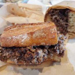 The cheesesteak. The cheesesteak.
