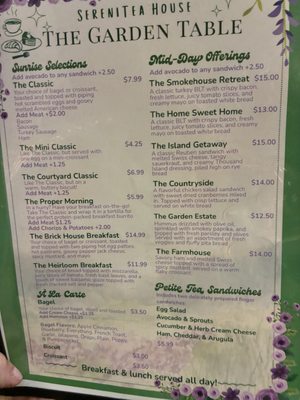 Menu photo 4 SereniTea House Mendon, MA Menu photo 4 SereniTea House Mendon, MA