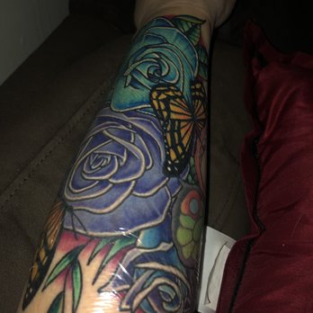 Skin Elixir - Forearm tattoo by Sabrina! I love it - Tattoo Near Me - Jacksonville, North Carolina
