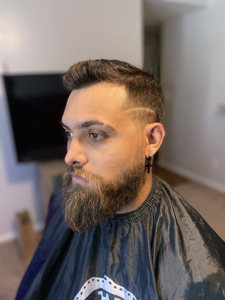 DoubleU Barber Logo