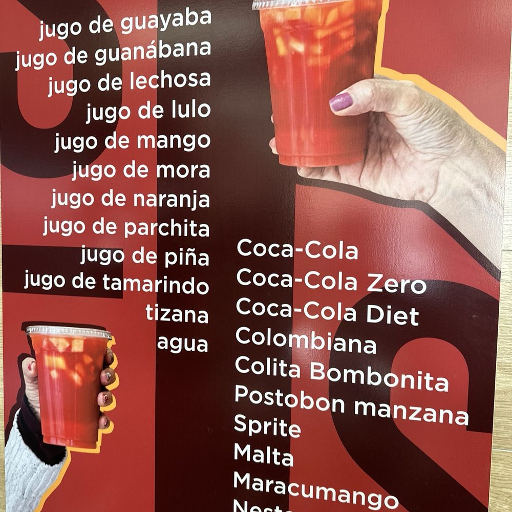 The Arepa Station - Drink menu - Latin American Near Me - Orlando, Florida The Arepa Station - Drink menu - Latin American Near Me - Orlando, Florida