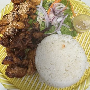 Non’s Kitchen - Tasty Vietnamese grilled chicken with fragrant rice. - Bubble Tea Near Me - Anaheim, California