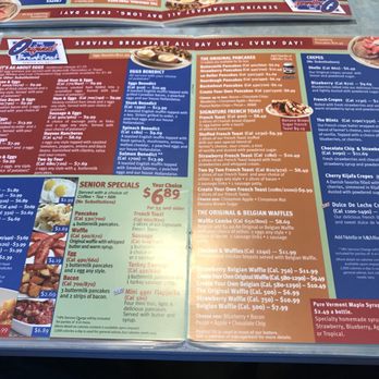 Original Pancake House - The menu - Breakfast & Brunch Near Me - Doral, Florida Original Pancake House - The menu - Breakfast & Brunch Near Me - Doral, Florida