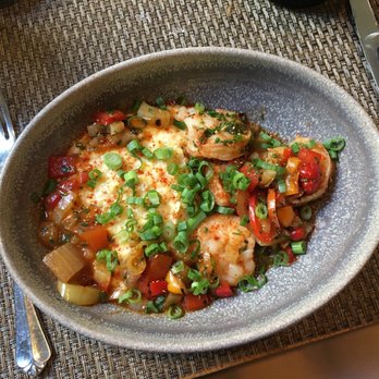 Husk - Shrimp and grits - American Near Me - Charleston, South Carolina