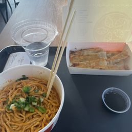6 Signature Potstickers and Signature Noodle