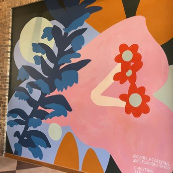 Canela Cafe - Local artist mural - Breakfast & Brunch Near Me - Milwaukee, Wisconsin Canela Cafe - Local artist mural - Breakfast & Brunch Near Me - Milwaukee, Wisconsin