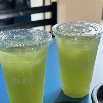 Gyromania - Cucumber mint water (Soo good and so refreshing! PERFECT after a work out.) - Greek Near Me - Stevenson Ranch, California Gyromania - Cucumber mint water (Soo good and so refreshing! PERFECT after a work out.) - Greek Near Me - Stevenson Ranch, California