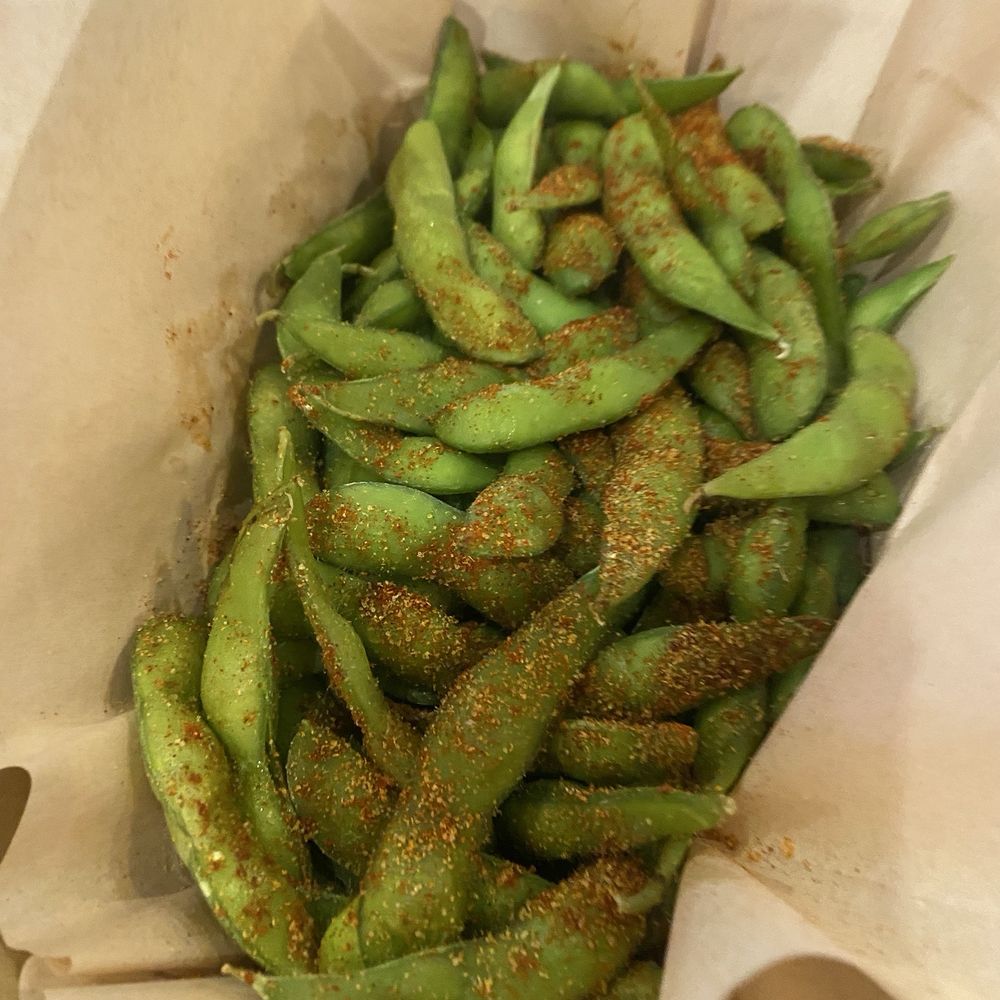 Cajun edamame