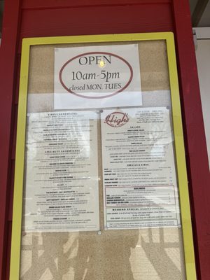 Menu photo 3 High's Cafe & Store Comfort, TX Menu photo 3 High's Cafe & Store Comfort, TX