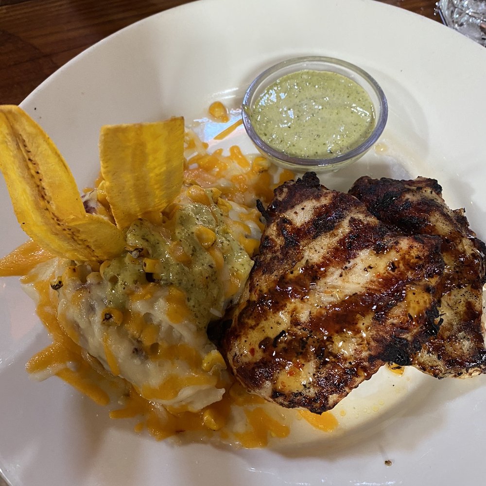 Bahama Breeze - Grilled Chicken with Cilantro - Crema - Caribbean Near Me - Duluth, Georgia