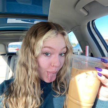 McDonald's - a woman sticking her tongue out of a cup - Coffee & Tea Near Me - Rome, New York McDonald's - a woman sticking her tongue out of a cup - Coffee & Tea Near Me - Rome, New York