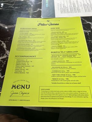 Menu photo 5 Pollos & Jarras Aventura, FL Menu photo 5 Pollos & Jarras Aventura, FL
