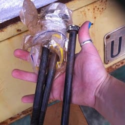 Affordable Billiards - Only sent three bolts for a square table