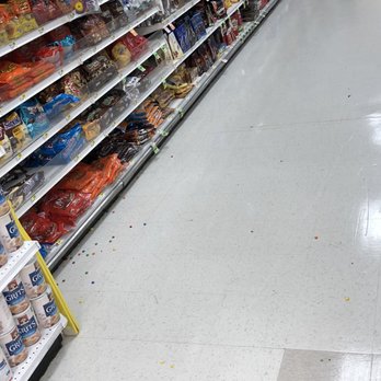 Shoppers - empty shelves in a grocery store - Grocery Near Me - Forestville, Maryland