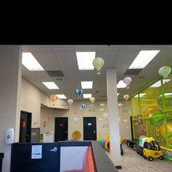 Kids Art & Café - Walls newly painted and added cute new decorations