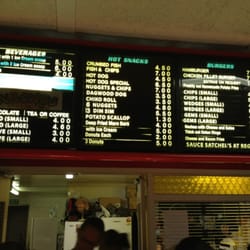 Beenleigh Drive-in Theatre - Menu board