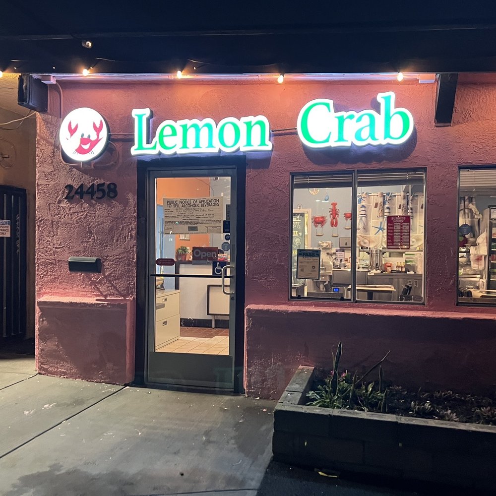 Lemon Crab - Front - Seafood Near Me - Hayward, California Lemon Crab - Front - Seafood Near Me - Hayward, California