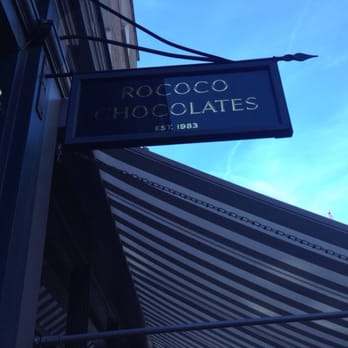 Rococo Chocolate - Outside sign - Chocolatiers & Shops Near Me - London, XGL Rococo Chocolate - Outside sign - Chocolatiers & Shops Near Me - London, XGL