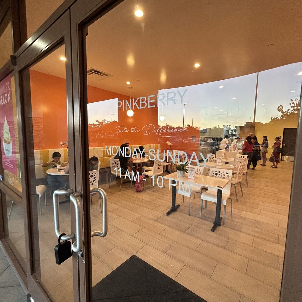 Pinkberry - Pinkberry Hours (taken 6/29/2025) - Ice Cream & Frozen Yogurt Near Me - Santa Clarita, California Pinkberry - Pinkberry Hours (taken 6/29/2025) - Ice Cream & Frozen Yogurt Near Me - Santa Clarita, California