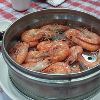 Fish VIllage - Steamed shrimp was really sweet. - Seafood Near Me - Queens, New York
