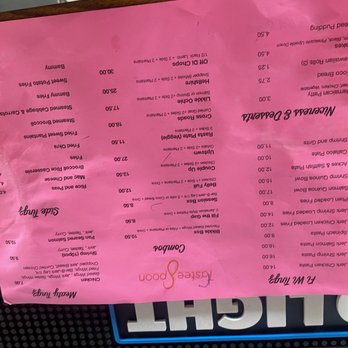 Tastee Spoon - Upside down menu - Caribbean Near Me - Dunwoody, Georgia Tastee Spoon - Upside down menu - Caribbean Near Me - Dunwoody, Georgia