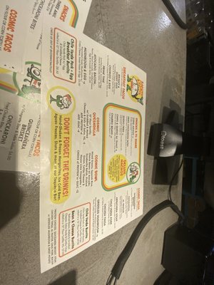 Menu photo 2 Cosmic Saltillo Austin, TX